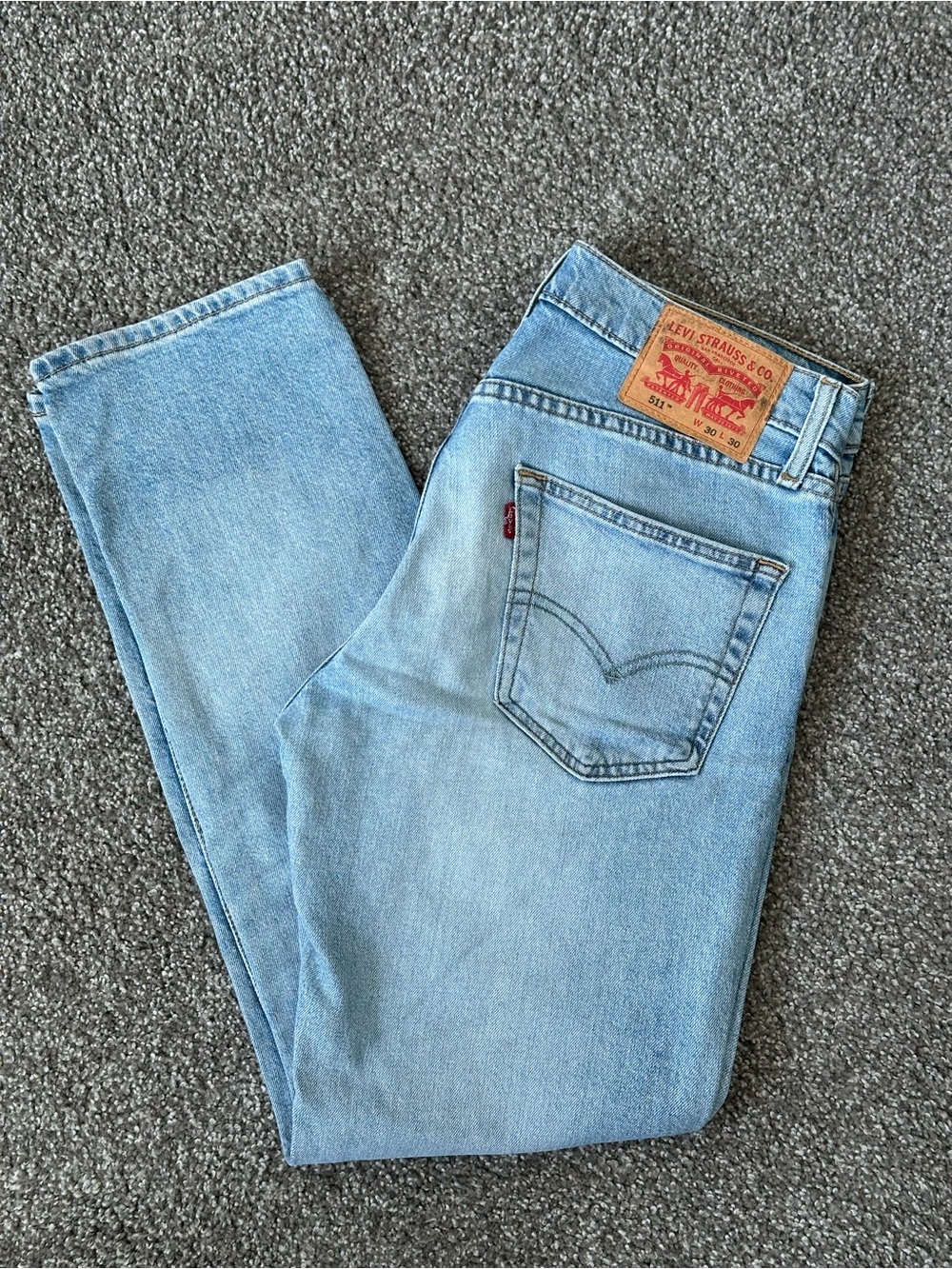 Levi's 511 Light Blue Slim Straight Men's Jeans